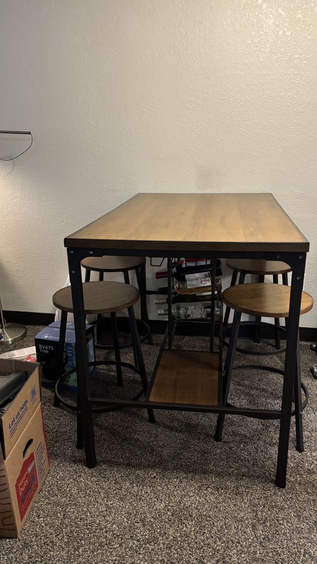 Bar Height Dining Table