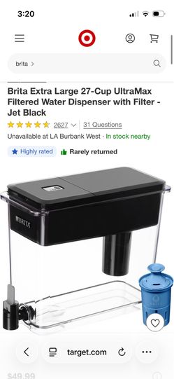 Brita water dispenser