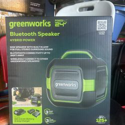 Green works Bluetooth Speaker
