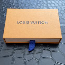 Authentic Louis Vuitton Wallet and  Orange Gift Box