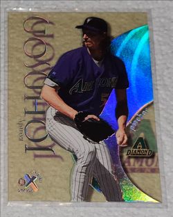 Vintage 1999 Skybox E-X Century #32 Randy Johnson Hologram Diamondbacks! Mint Condition!