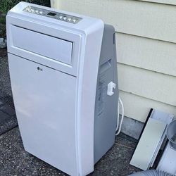 LG 12K BTU Portable A/C Unit with hoses del. Availabled