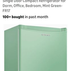 1.7 Cu.Ft. Mini Fridge With Frezzer, Dorm Essentials, Adjustable Thermostat, Energy Saving 