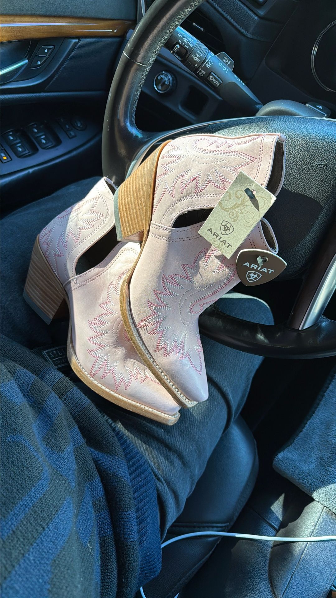 ARIAT Pink Boots 