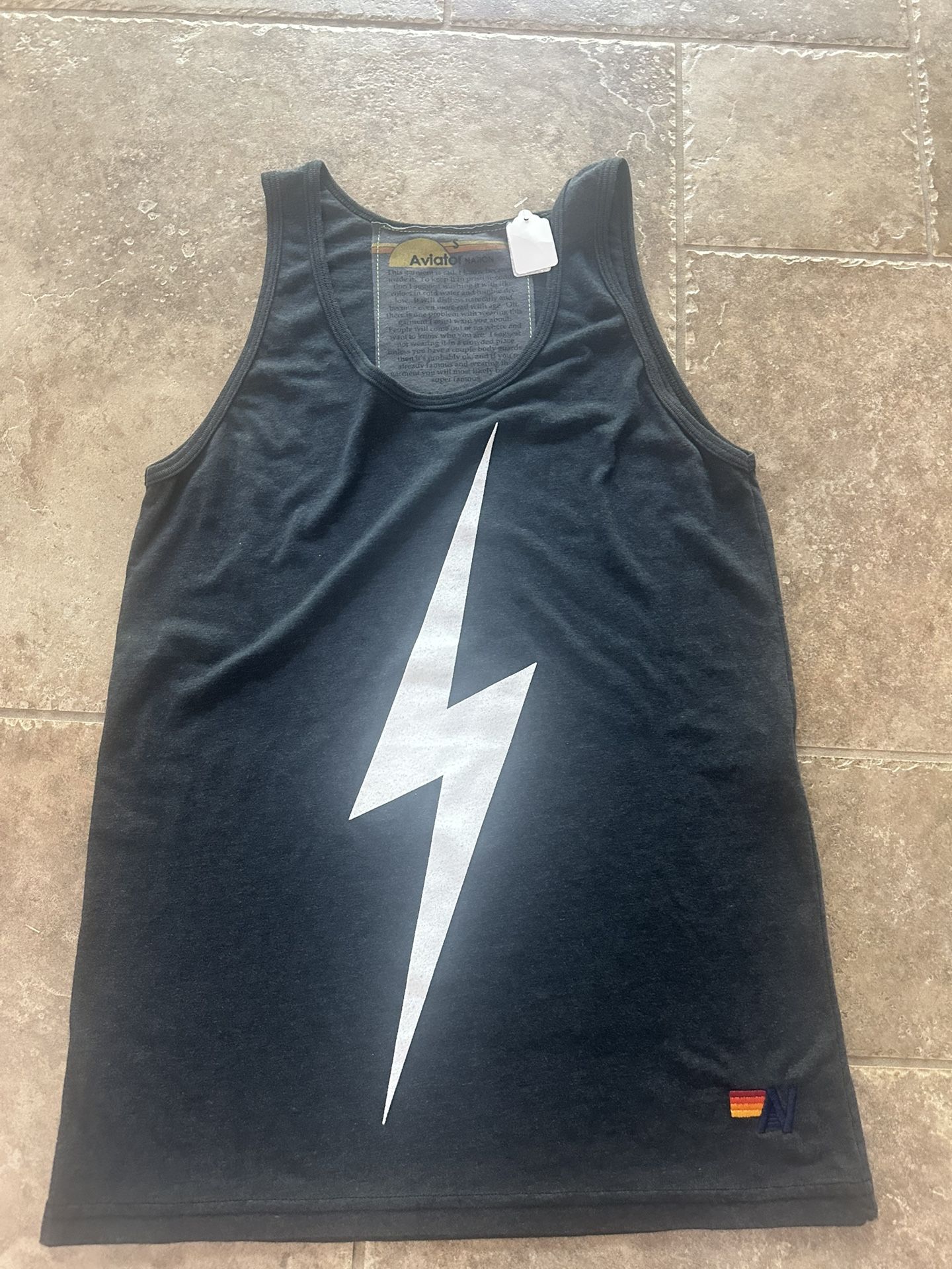 Aviator Nation Bolt Tank Small