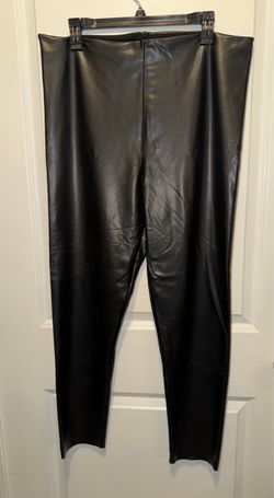 Brand new with tags Joie women's black high rise faux leather legging size xxl