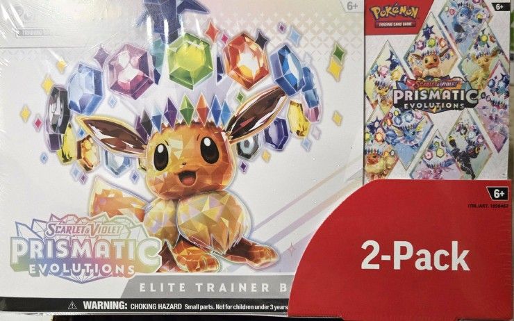 Pokémon Scarlet & Violet Prismatic Evolutions ETB