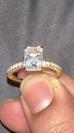 Size 10 Cubic Zirconia Ring