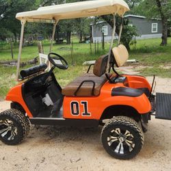 General Lee Golf Cart