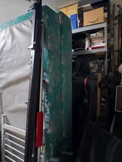 King size box spring with metal frame