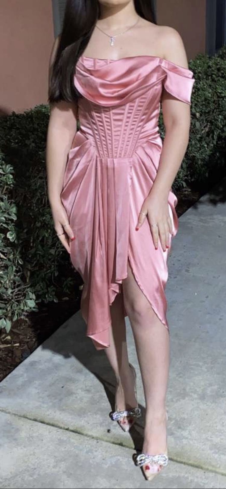 Pink dress size 2