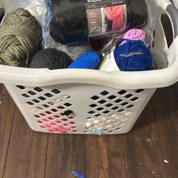 Basket Of Yarn