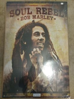 Soul Rebel Bob Marley poster
