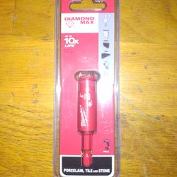 Milwaukee Diamond Max Hole Drill Bit 1/2 " Brand New