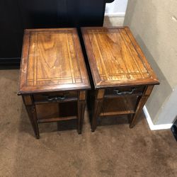 Antique side tables
