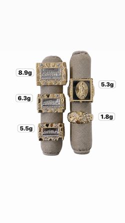 ✨ 10K GOLD STATEMENT RING COLLECTION ✨