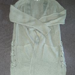 Green Cardigan