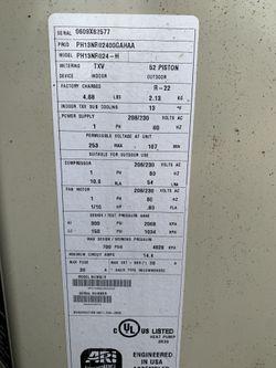 Carrier Payne Heat Pump.