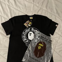 BAPE X Chrome Hearts Tee