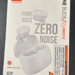 JBL Tune 130NC TWS True Wireless Auriculares intrauditivos con cancelación de ruido, color blanco, pequeño