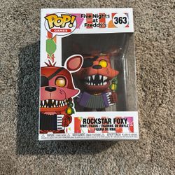 Rockstar Foxy Funko Pop