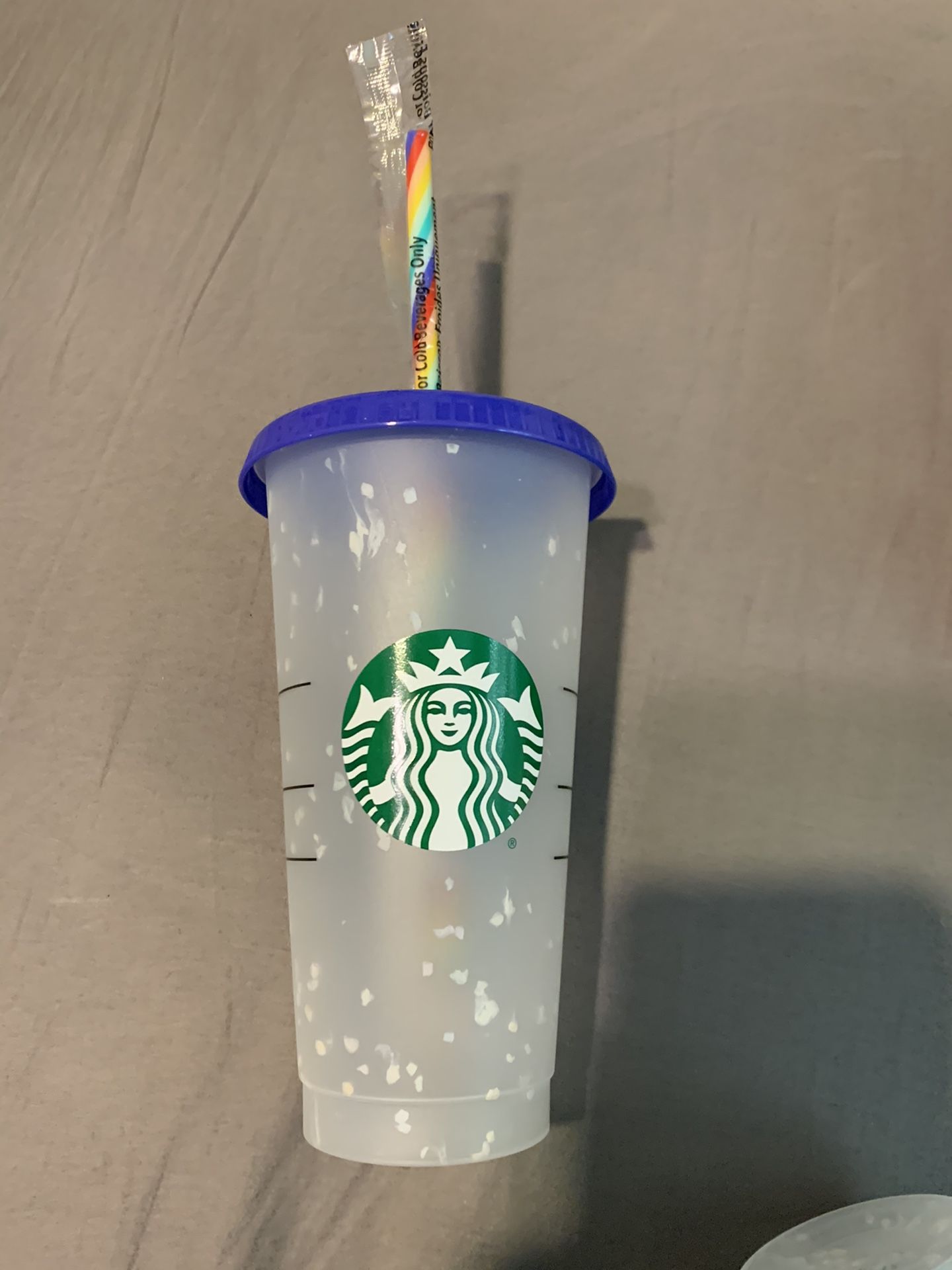 Starbucks confetti color changing cup - 2020