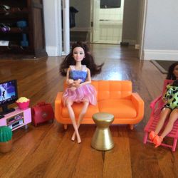 Barbies And Furniture