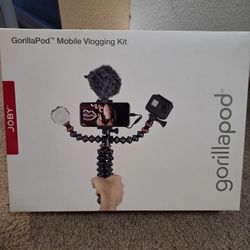 Joby GorillaPod Mobile Vlogging Kit - Tripod Mic Light GoPro