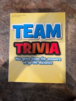 “TEAM TRIVIA Board Game NEW SEALED