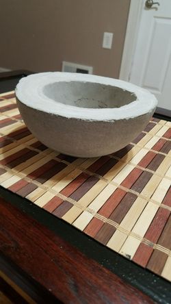 Shabby Chic Concrete Planter