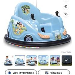 Bluey Bumper Car 