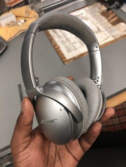 Headphones, Electronics.. Bose Silver .. Negotiable