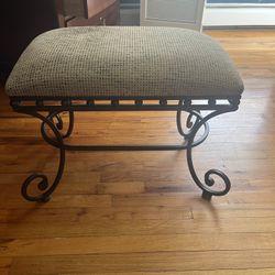 Iron Vanity Stool