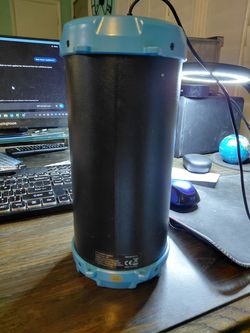 Portable Bluetooth Speaker Very Loud — Blue & Black - $25