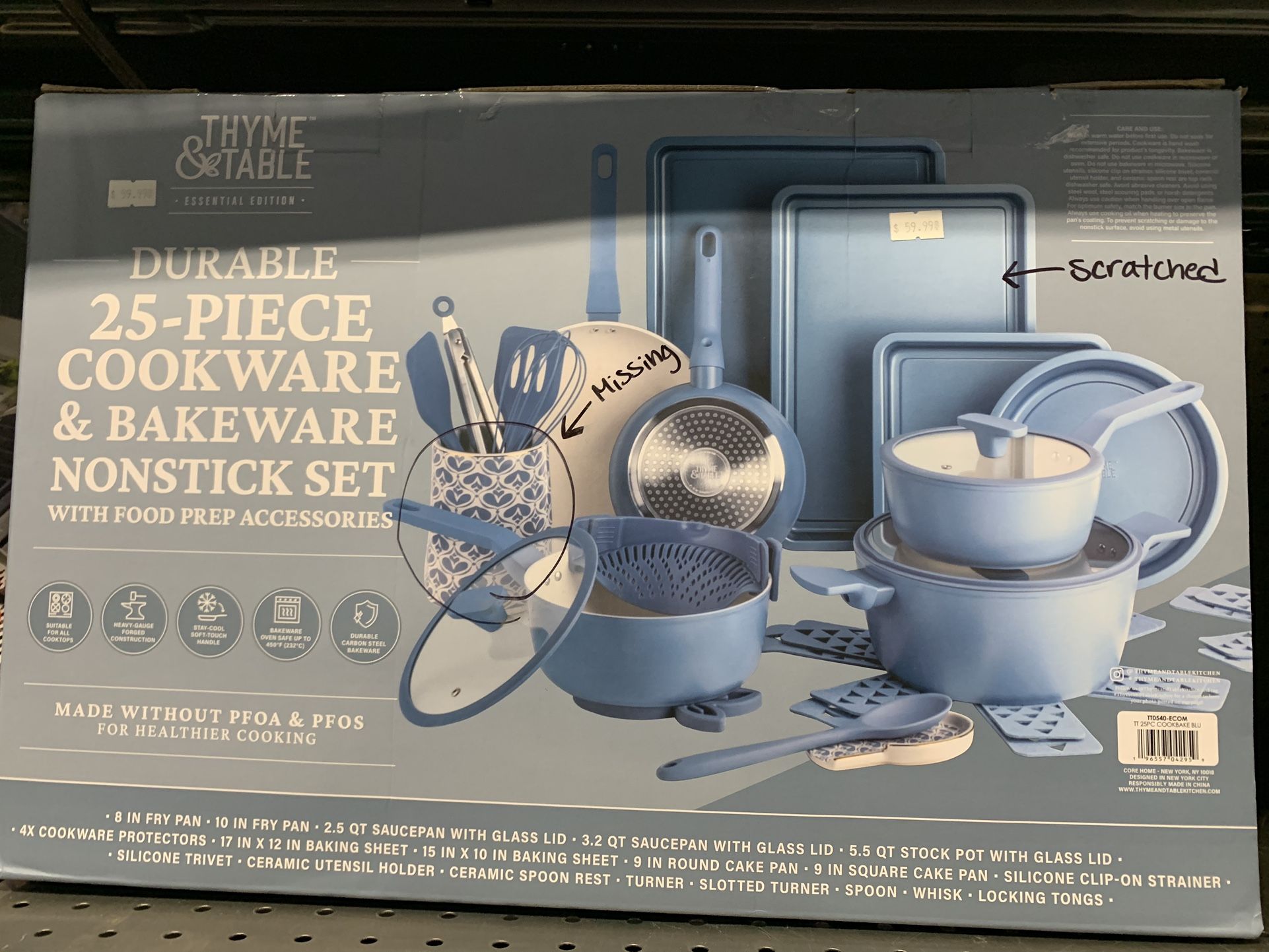 Thyme And Table Cookware Set