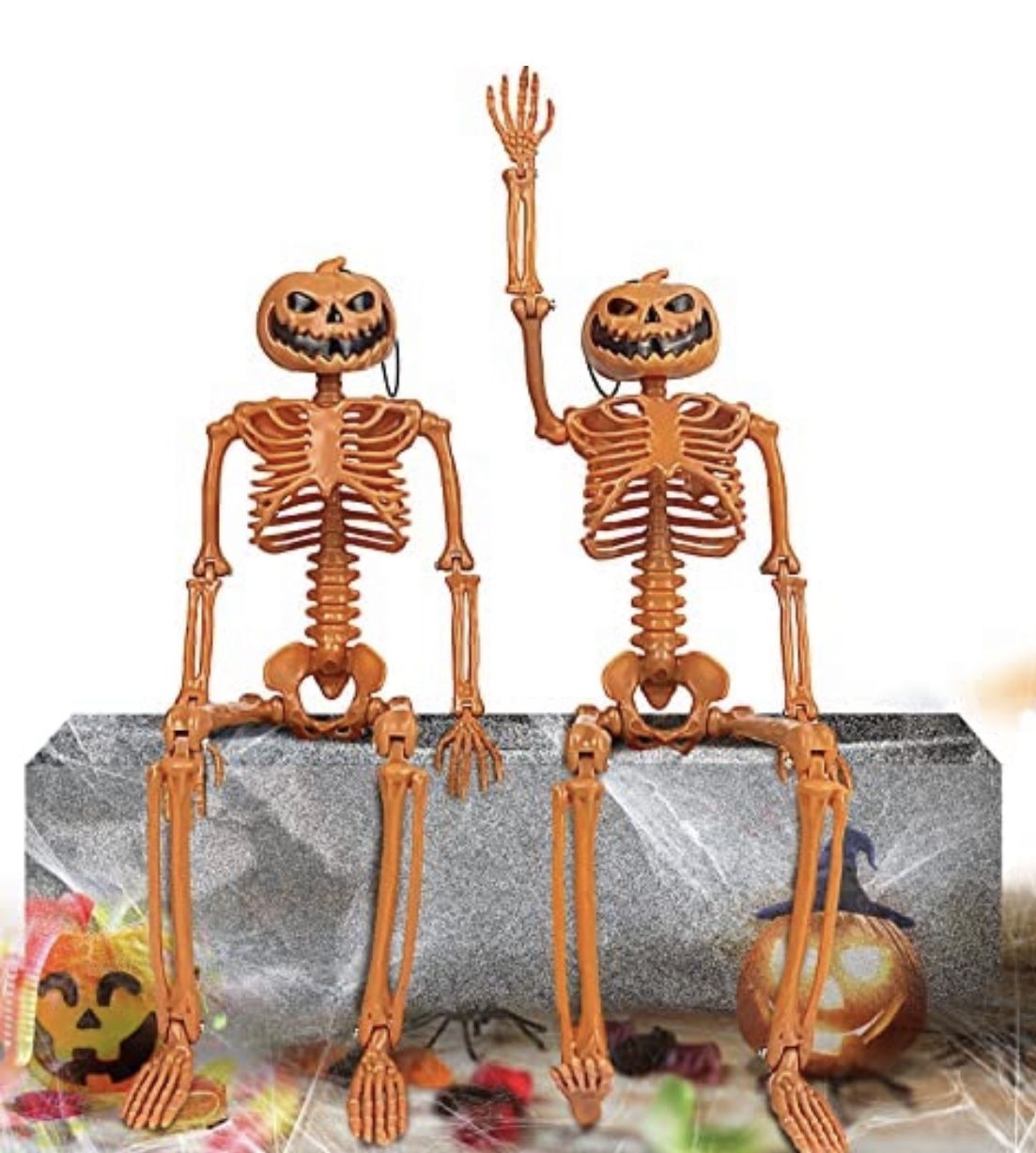 Halloween Skeletons (Pumpkins)