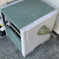 Ames reeleasy - hose reel with heavy duty hose.