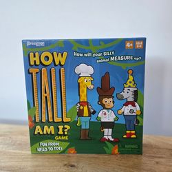How Tall Am I? Game by Goliath — Brand New, Fun Family Dice & Building Game