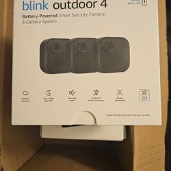 Blink Outdoor 4 3 Camera System + Battery Extension Packs