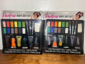 Tulip Body Art Rainbow Body Art Kit – Lot of 2