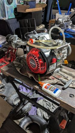 Built ghost motor 212cc