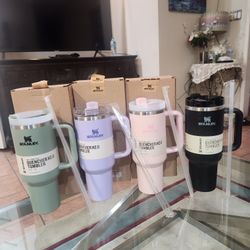 Stanley Cups 40 Oz  Brand New With Straw 