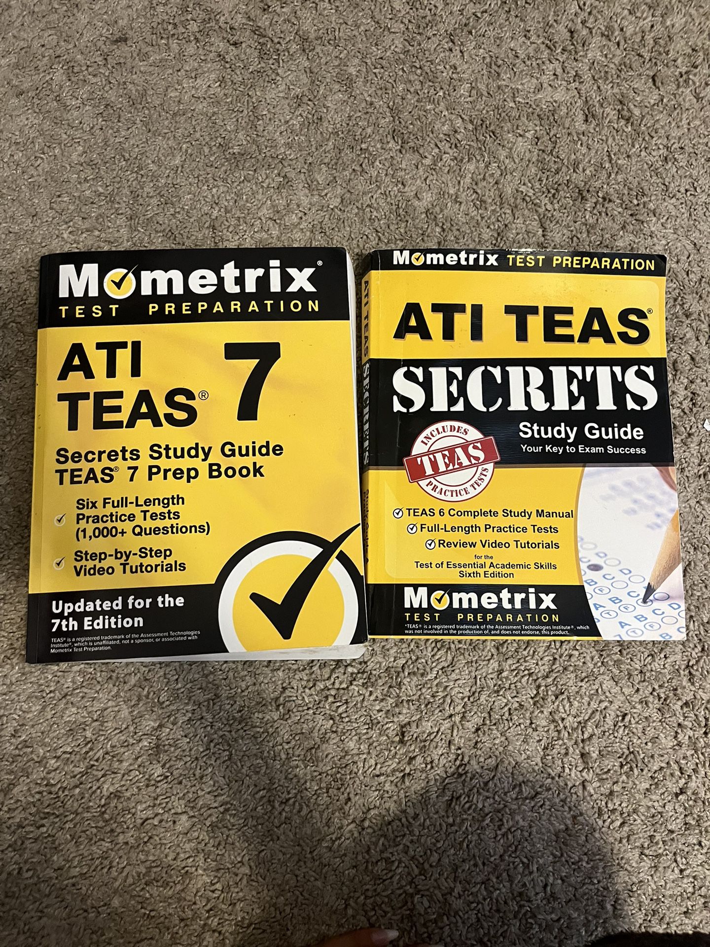 ATI TEAS MOMETRIX STUDY GUIDE PREP BOOK