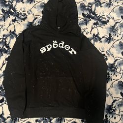 Rhinestone Spider Hoodie 
