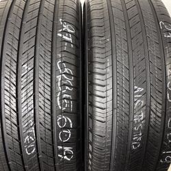 2 Tires 235 60 19 Michelin Primacy As High Tread No Repairs