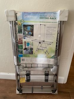 Greenway Indoor/Outdoor Stainless Steel Drying Rack