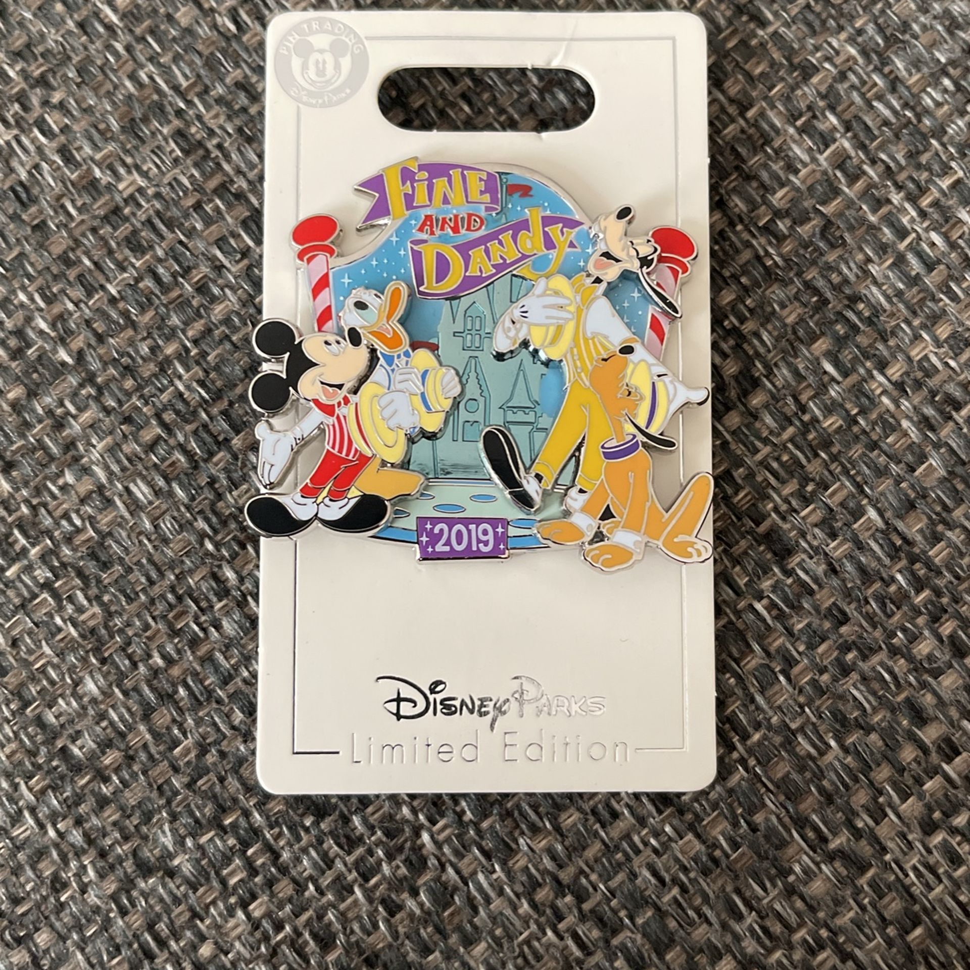 Fine And Dandy Disney Pin