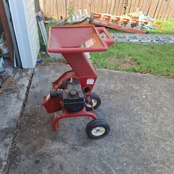 Troy built shedder Chipper