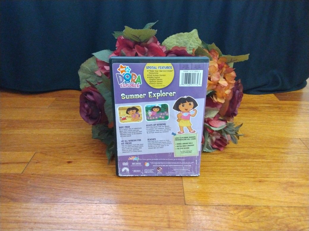 3/$10 Nick Jr: Dora the Explorer Summer Explorer DVD for Sale in