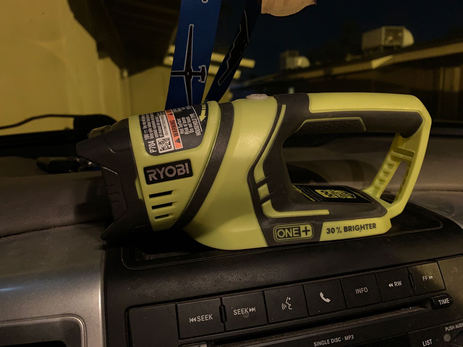 Ryobi flashlight